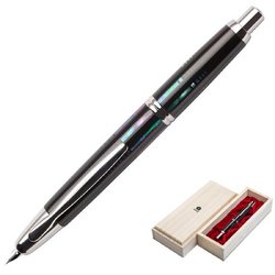 Ручка перьевая Namiki Capless Water surface цвет чернил черный цвет корпуса черный